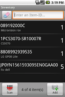 Barcode Inventory, Unlimited