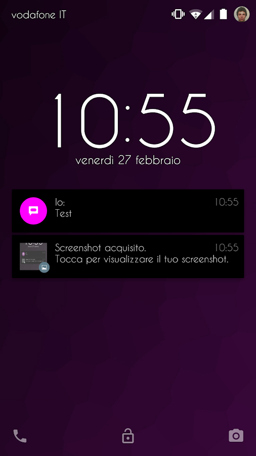 Magenta Shade - CM12 Theme - screenshot
