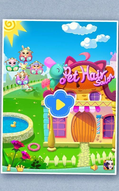Android application Pet Hair Salon screenshort
