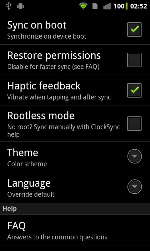 ClockSync Android