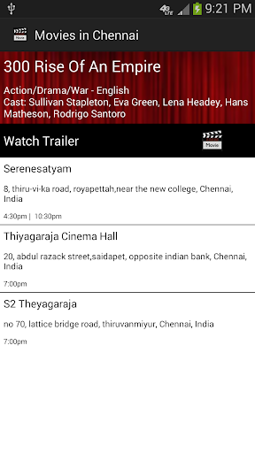 【免費娛樂App】Movies In Chennai-APP點子