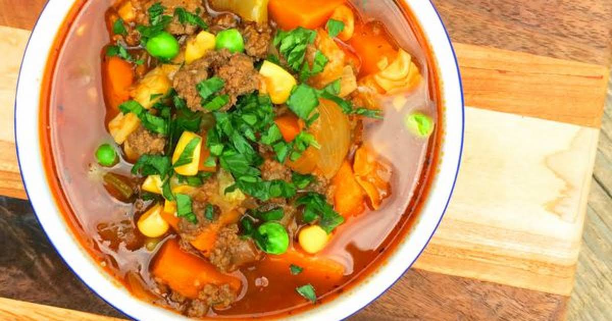 10 Best Beef Vegetable Soup Recipes with V8 Juice