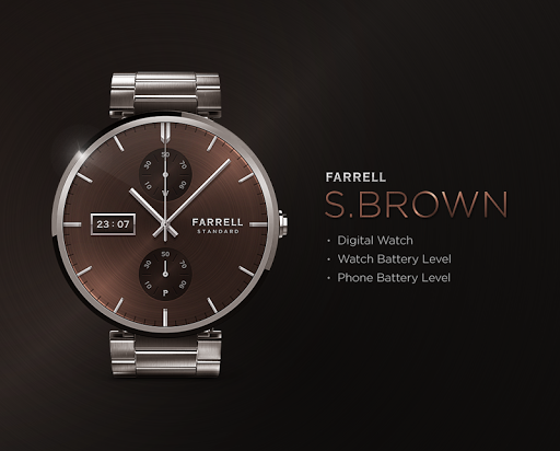 S.Brown watchface by Farrell