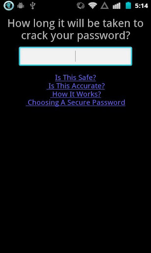 Password Safety Test