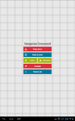 【免費棋類遊戲App】Hungarian Crossword-APP點子