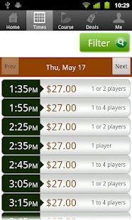 Fox Creek Golf Club Tee Times Screenshots 1