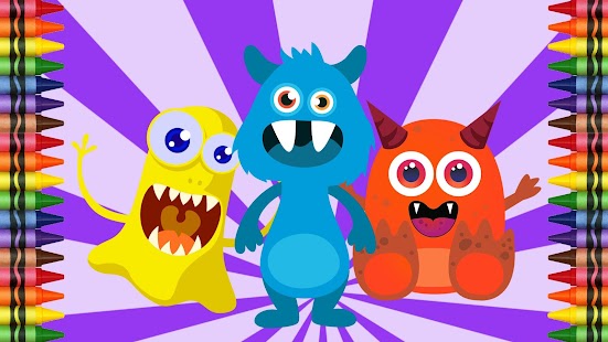Download 100 Monsters To Paint APK