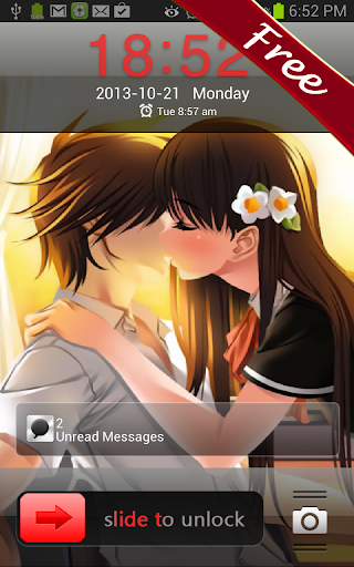 Cute Couple HD Go Locker