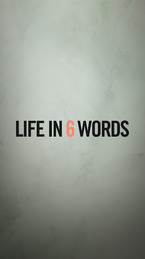 【免費生活App】Life in 6 Words-APP點子