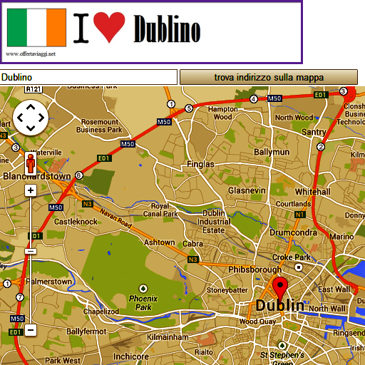 Dublin map