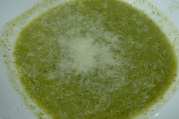 Broccoli and Lettuce Soup 
