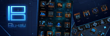 Blu-ray GO LauncherEX Theme v1.2 Android Apk App Download