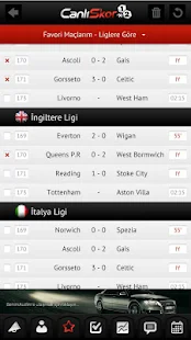 Canlı Skor - screenshot thumbnail