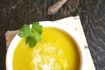 Paleo Butternut Squash Soup with Curry