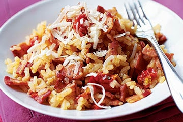 Oven-baked risotto