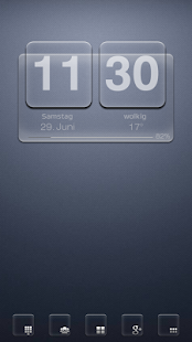 How to mod Transparent sense Clock UCCW 1.0 apk for bluestacks