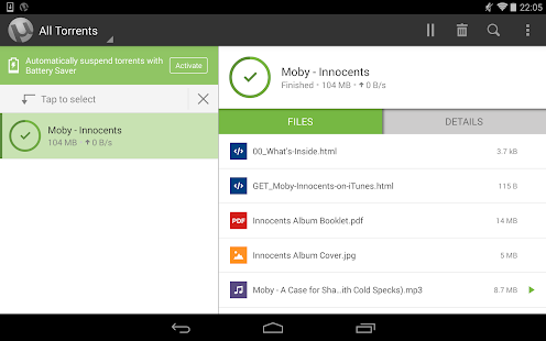 µTorrent® Pro - Torrent App - screenshot thumbnail