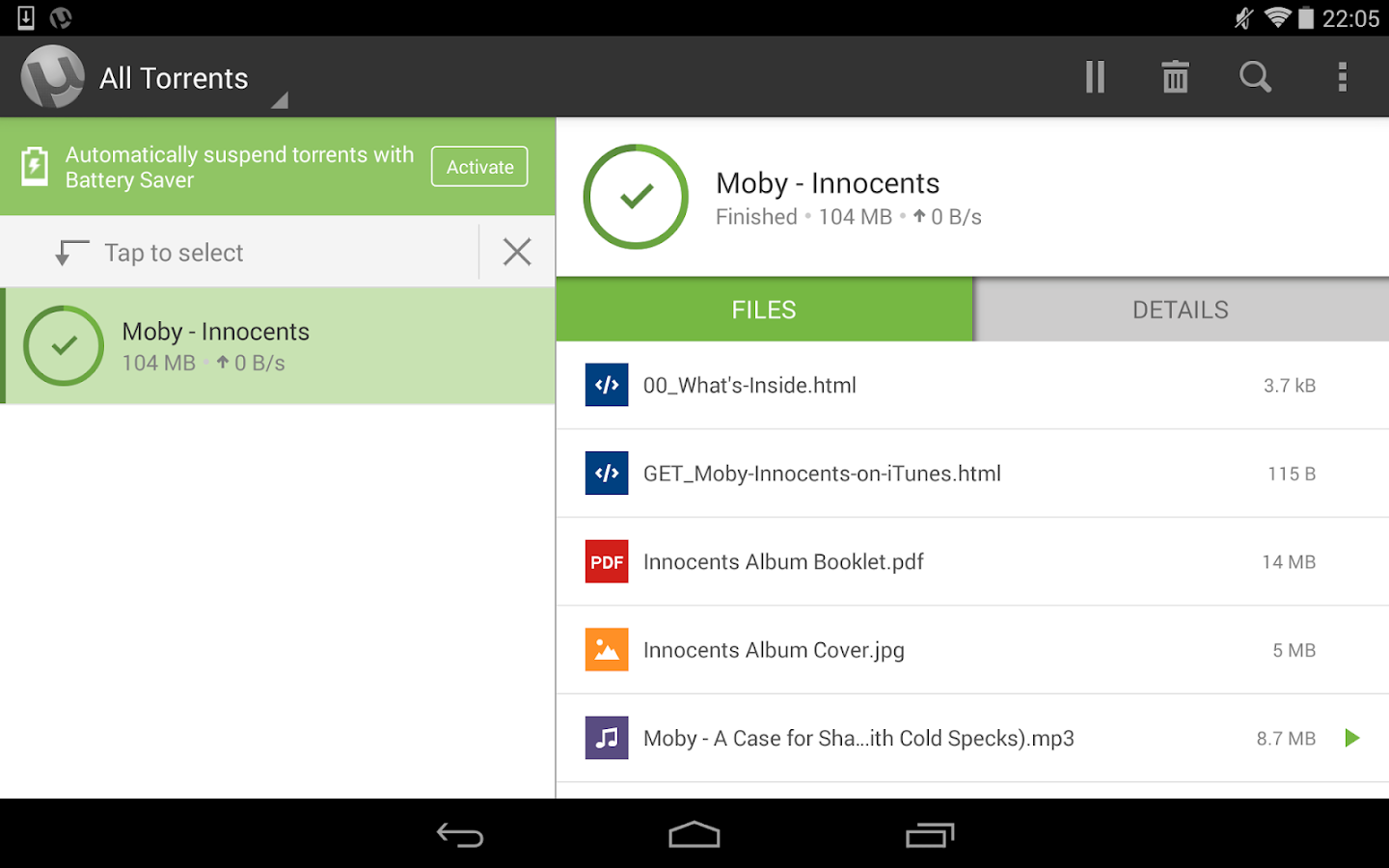 µTorrent® Pro - Torrent App - screenshot