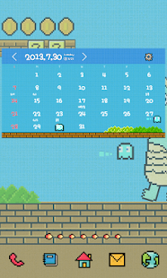 How to get 아기공룡용용(픽셀) 도돌캘린더 테마 1.0.0 mod apk for pc