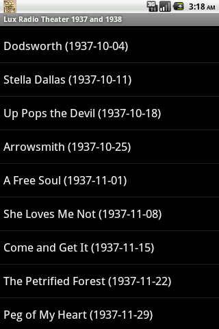 【免費音樂App】Lux Radio Theater V.2 1937-38-APP點子