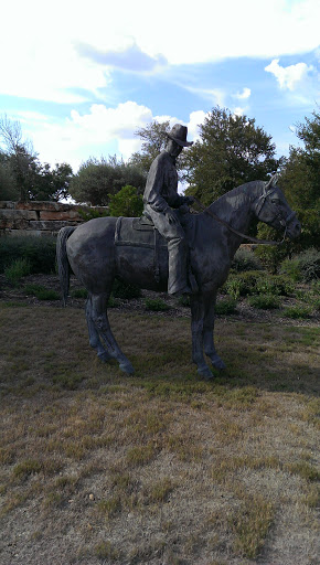 Redbird Ranch Cowboy Sculpture
