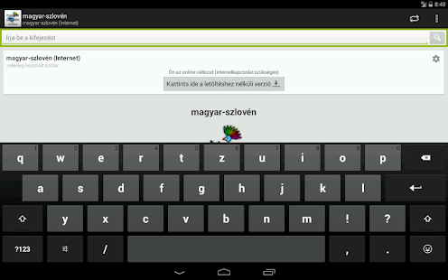 Hungarian-Slovenian Dictionary Screenshots 6