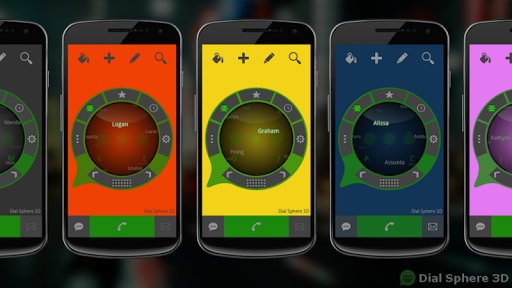 【免費通訊App】Dial Sphere 3D - Dialer-APP點子