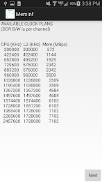MemInf - Memory Information poster 1