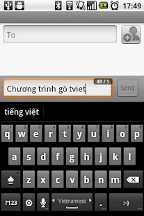 GoTiengViet 3 Vietnamese input