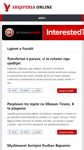 【免費新聞App】Shqiperia Online (Albania)-APP點子