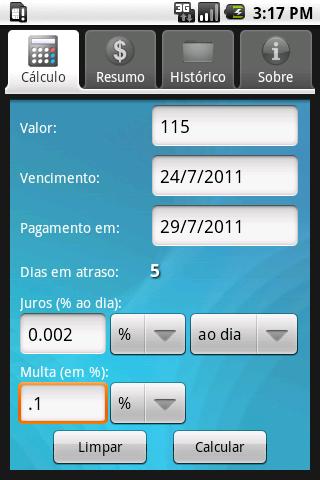 Android application Boleto Pago screenshort