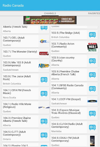 【免費音樂App】Radios de Canada-APP點子