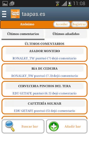 taapas.es Bares tapas gratis