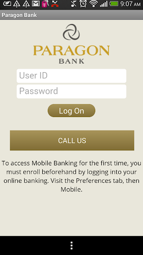 Paragon Bank Mobile Banking