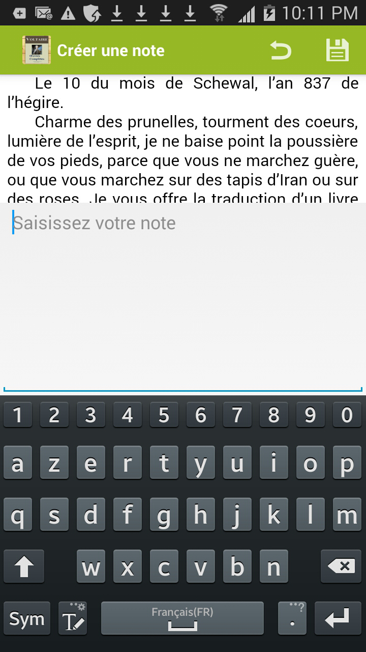 Voltaire : Oeuvres complètes Screen 3