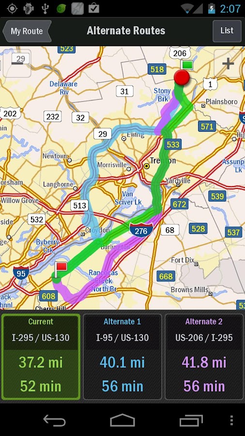 CoPilot GPS - Plan & explore! - screenshot