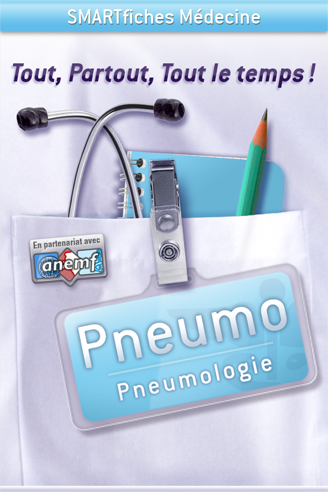 Android application SMARTfiches Pneumologie screenshort