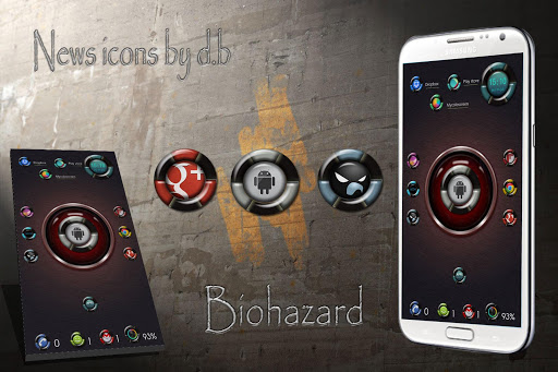 Biohazard Icons Pack