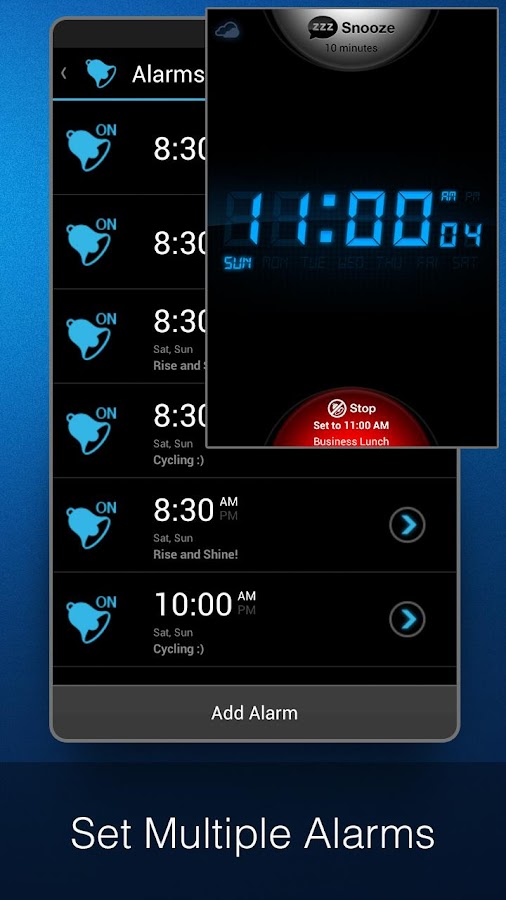 My Alarm Clock Free Android Apps on Google Play