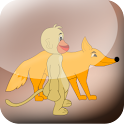 Story Coloring : Fox & Monkey logo