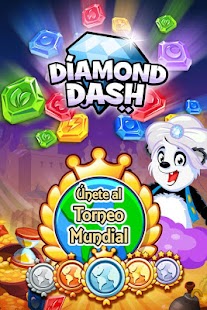 Captura de pantalla de la aplicacion Android Diamond Dash