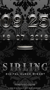 Free SIRLING Digital Clock Widget APK
