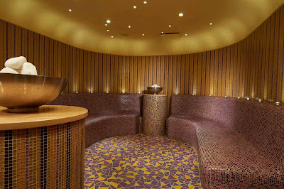 Get cleansed in the Cloud 9 Aroma steam room when you cruise on Carnival Breeze.