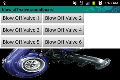 Blow Off Valve Soundboard Lite - screenshot