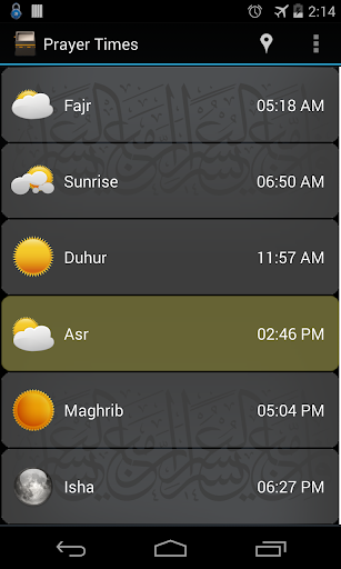 Islamic Prayer Times