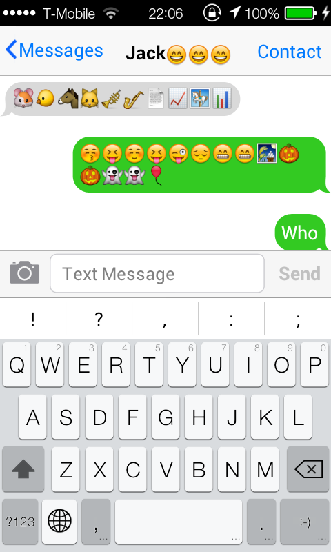 Barley Keyboard 7 - Emoji - screenshot