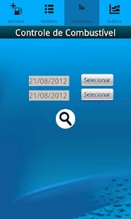 Controle de Combustível Pro Screen 3