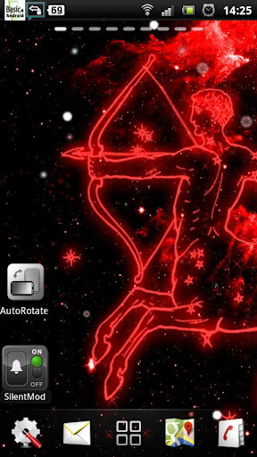 Sagittarius live wallpaper