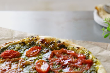 Pesto Margherita Pizza