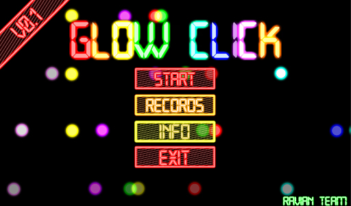 【免費休閒App】Glow Click-APP點子